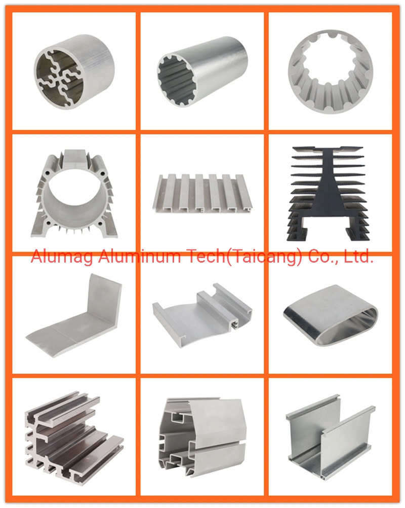 CNC Machining Anodized Aluminium Industrial Profile &amp; Aluminum Extrusion