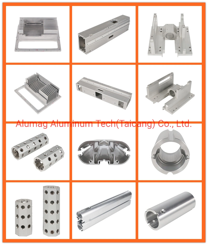 CNC Machining Anodized Aluminium Industrial Profile &amp; Aluminum Extrusion