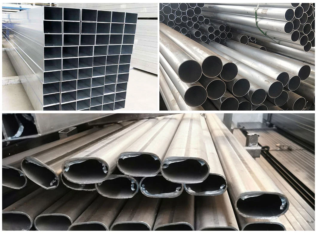 Aluminium Seamless Round Pipe 6061 6063 7075 Extruded Aluminium Round Tube Aluminium Pipe From China Factory Aluminium Tube