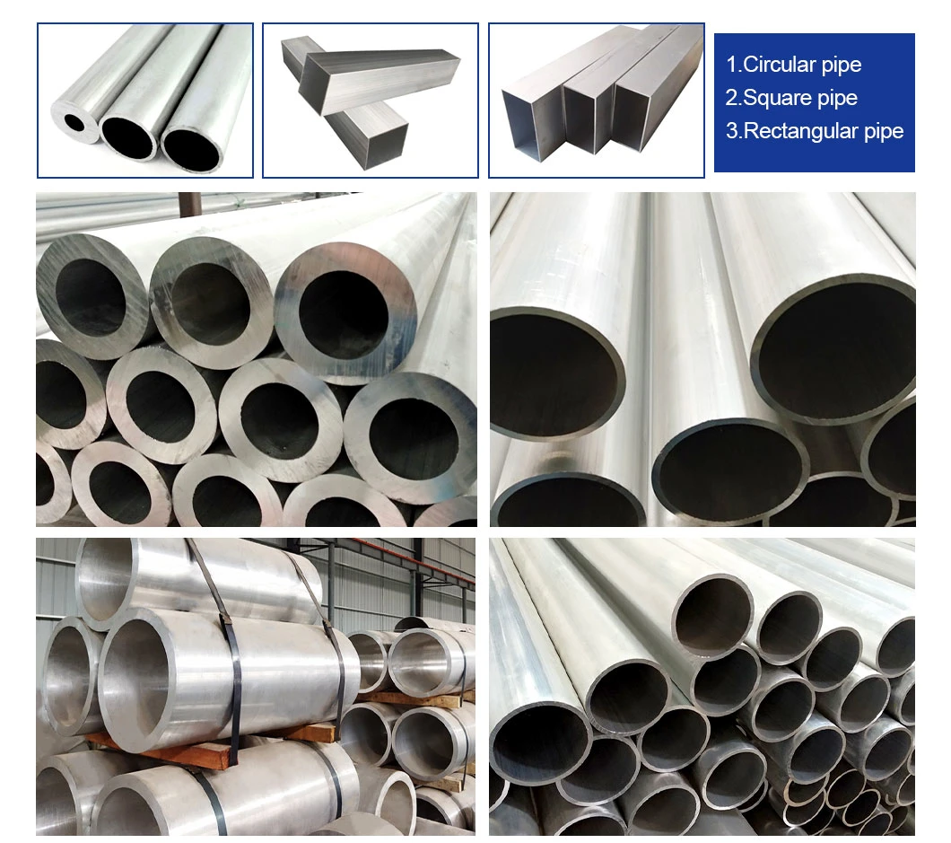 Cold Drawn Small Diameter 6061 6063 7075 Alloy Precision Aluminum Tube